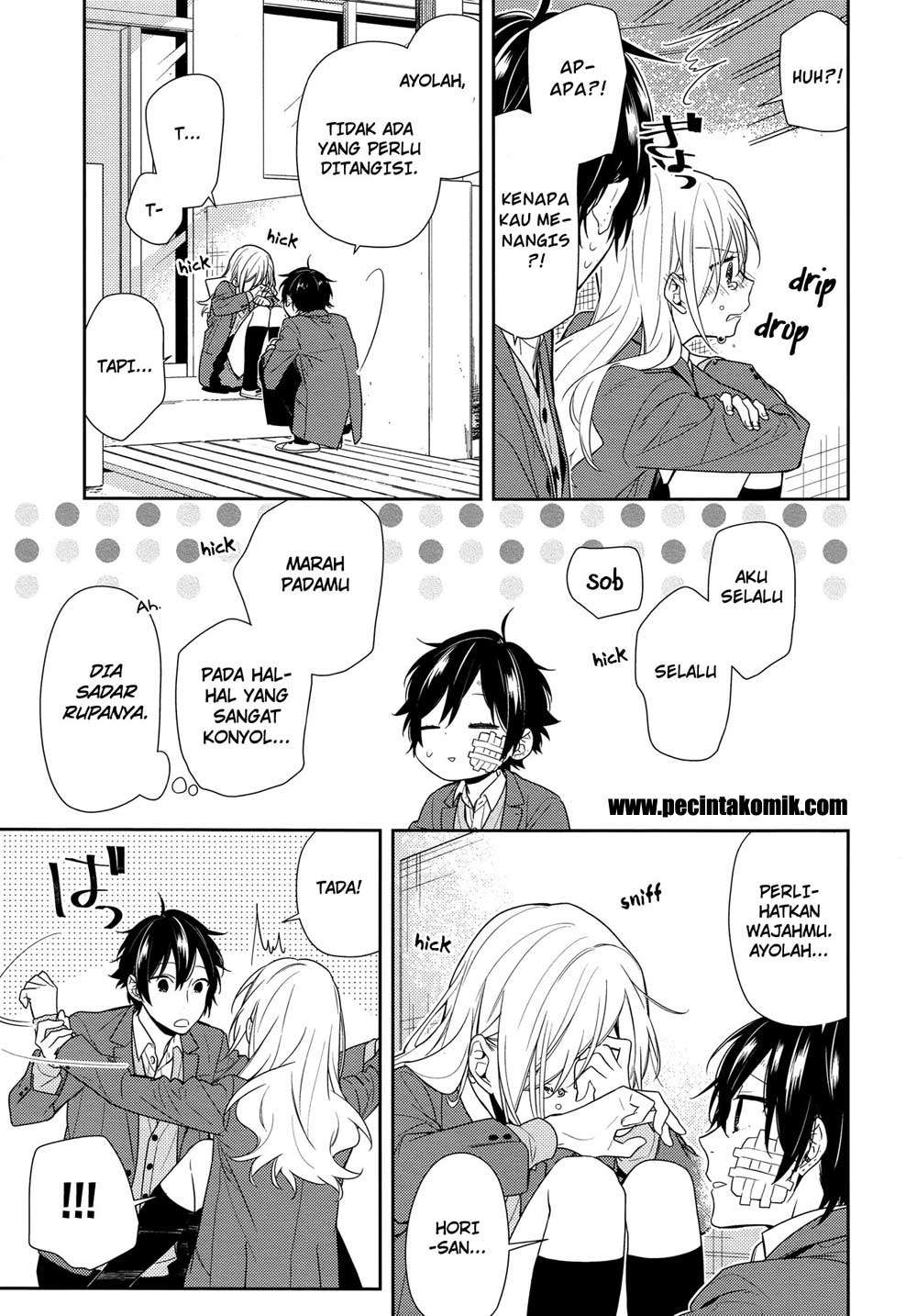 Horimiya chapter 80 halaman 16