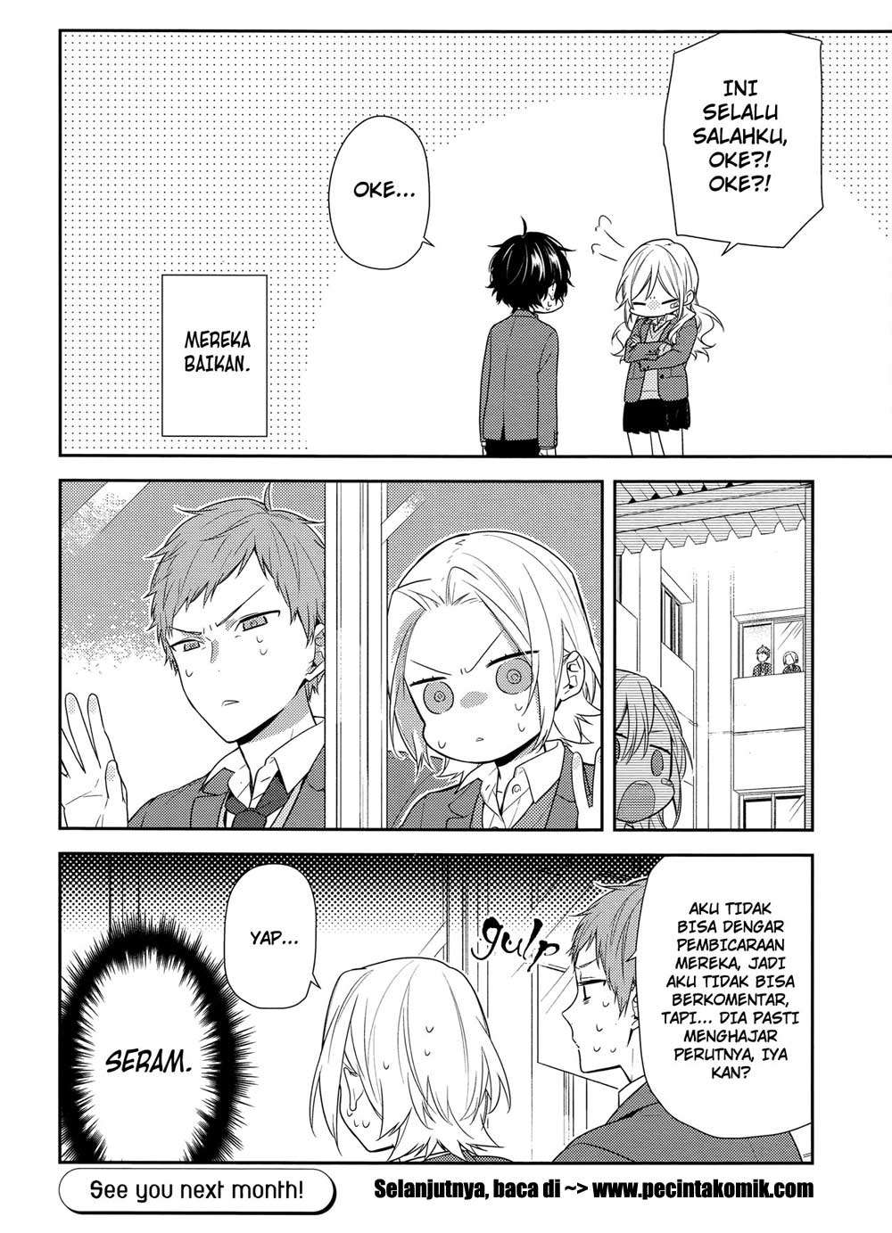 Horimiya chapter 80 halaman 21