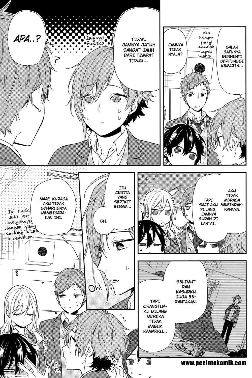Horimiya chapter 83 halaman 8
