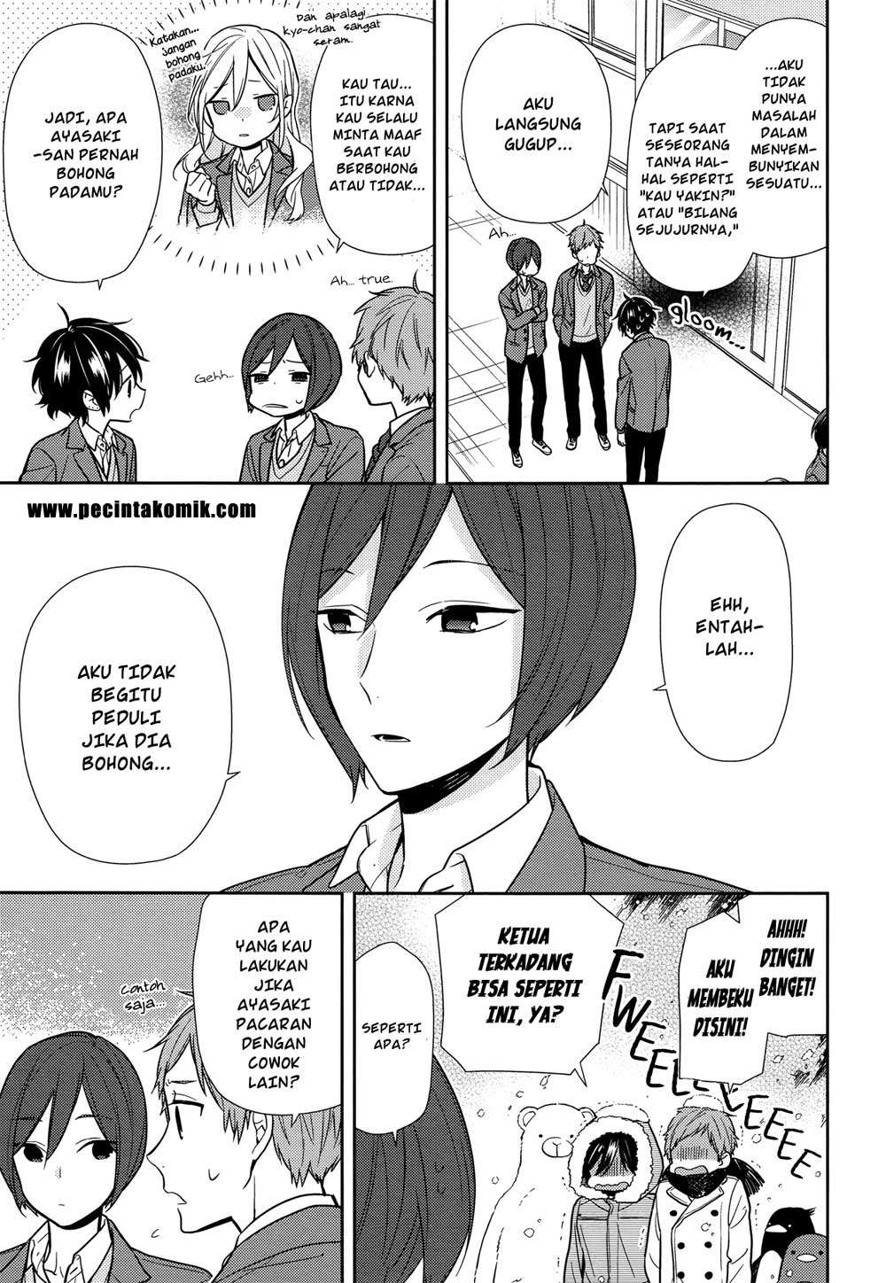 Horimiya Bab 85 halaman 9