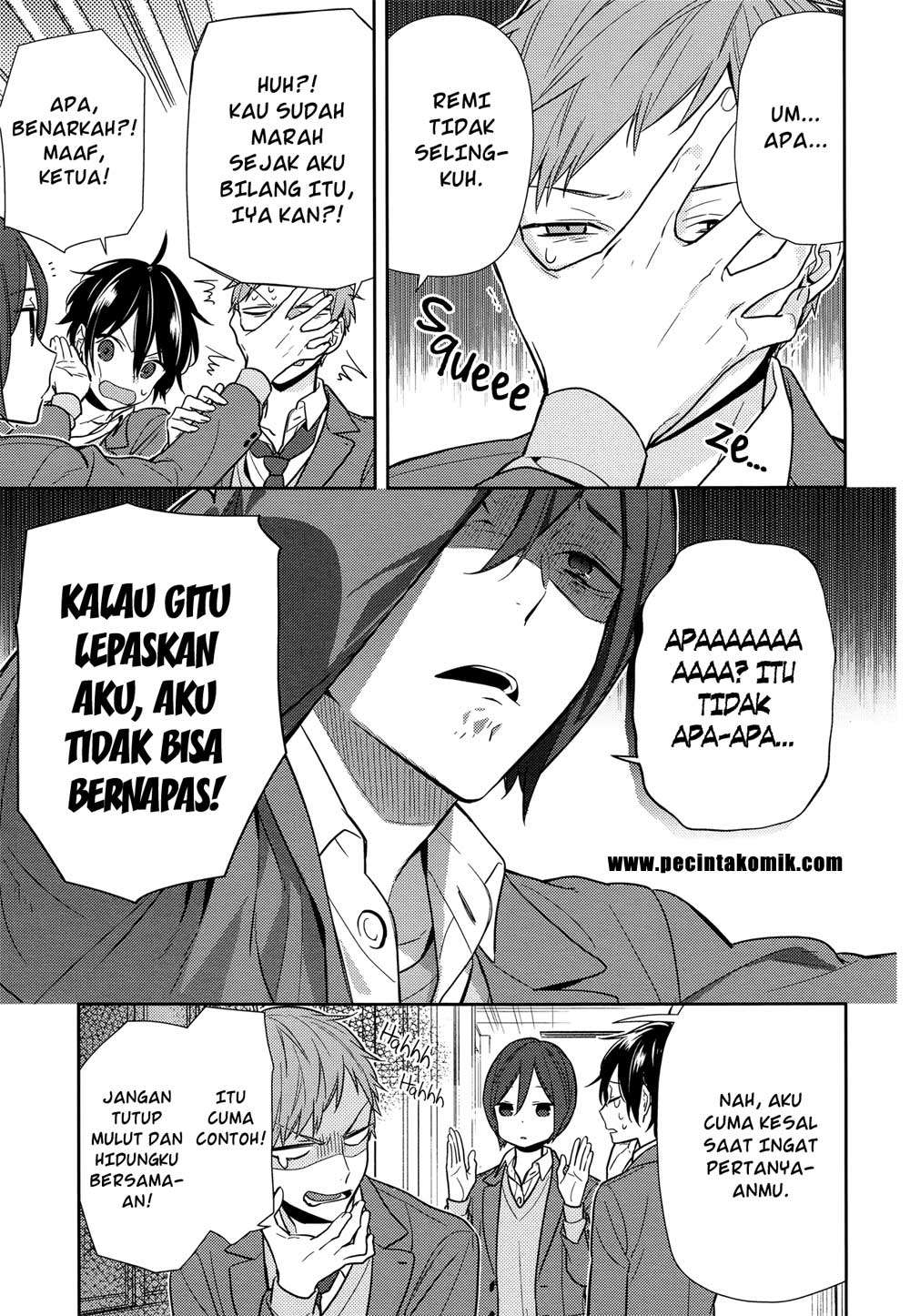 Horimiya Bab 85 halaman 13