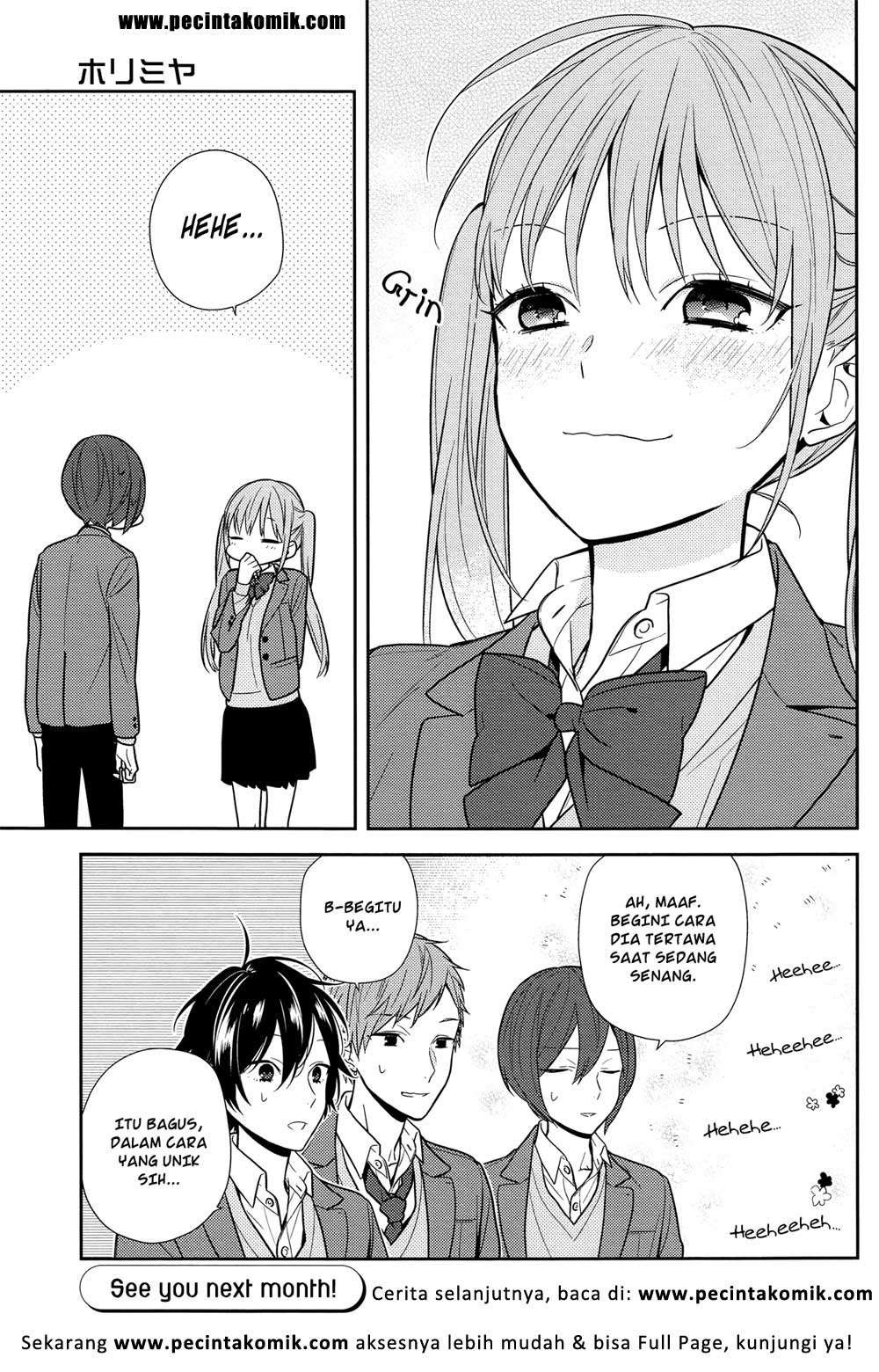 Horimiya Bab 85 halaman 15