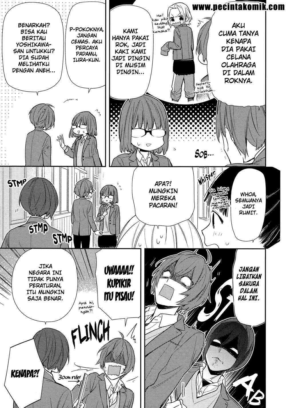 Horimiya chapter 86 halaman 8
