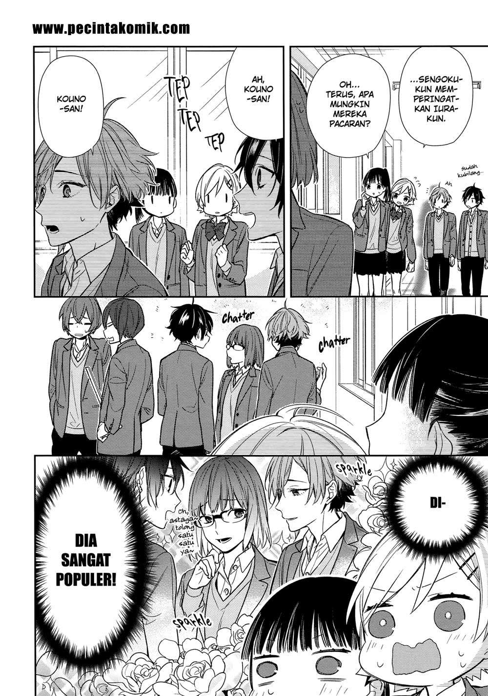 Horimiya chapter 86 halaman 9