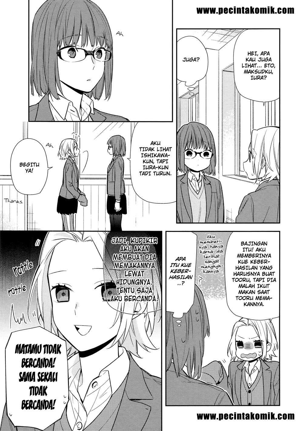 Horimiya chapter 86 halaman 16