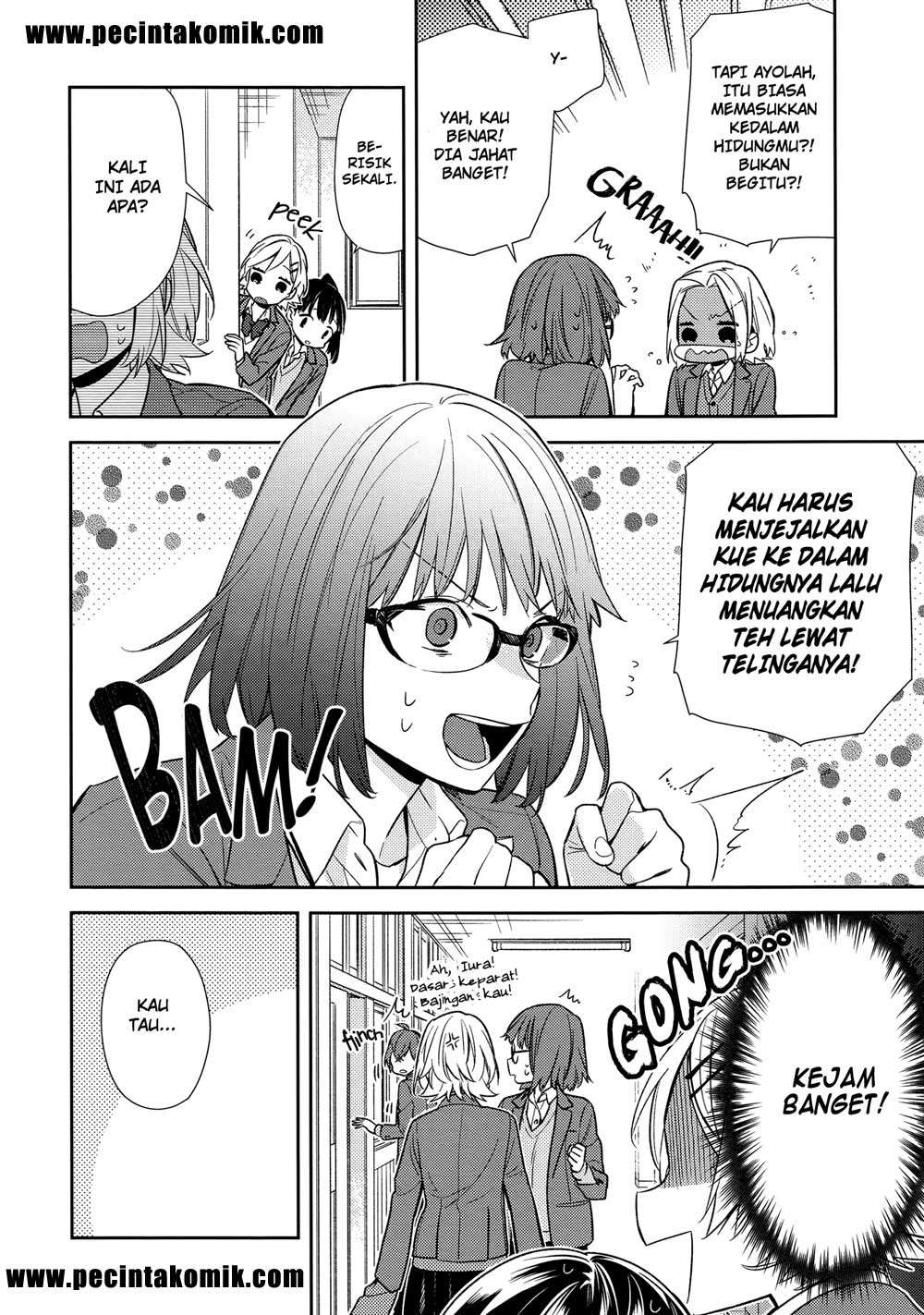 Horimiya chapter 86 halaman 17
