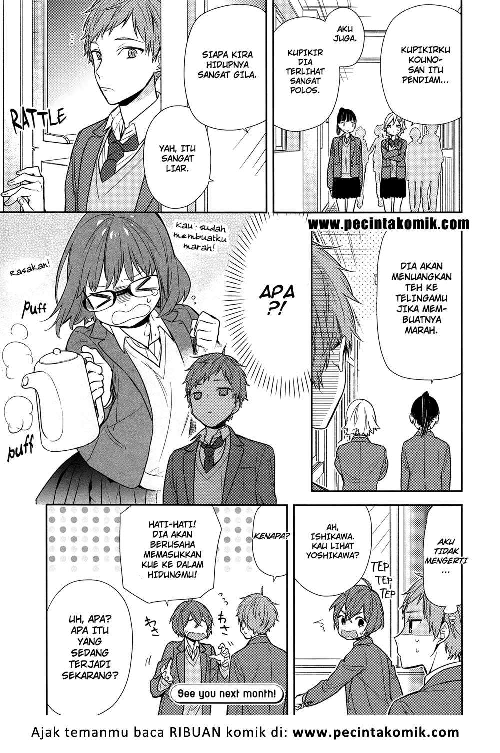 Horimiya chapter 86 halaman 18