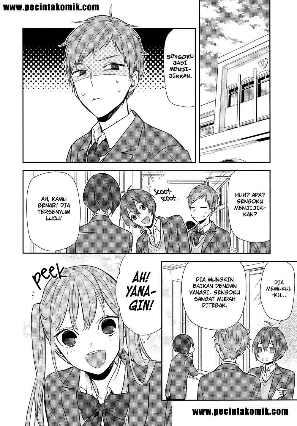Horimiya chapter 87 halaman 17