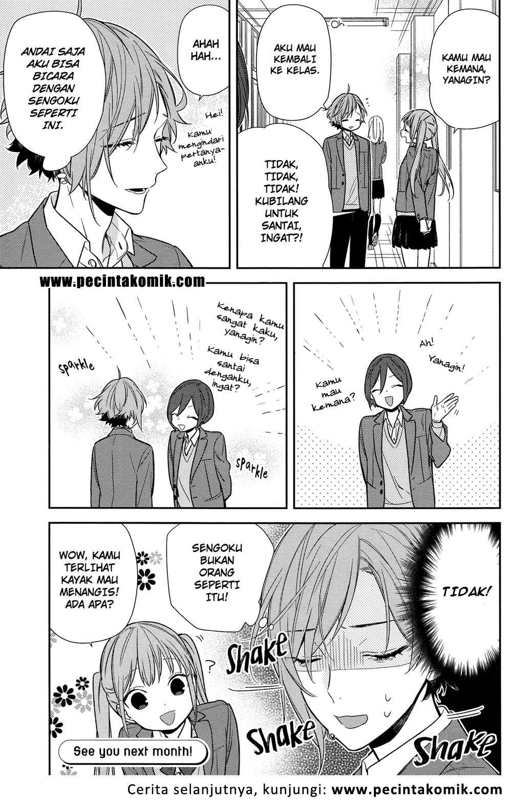 Horimiya chapter 87 halaman 18