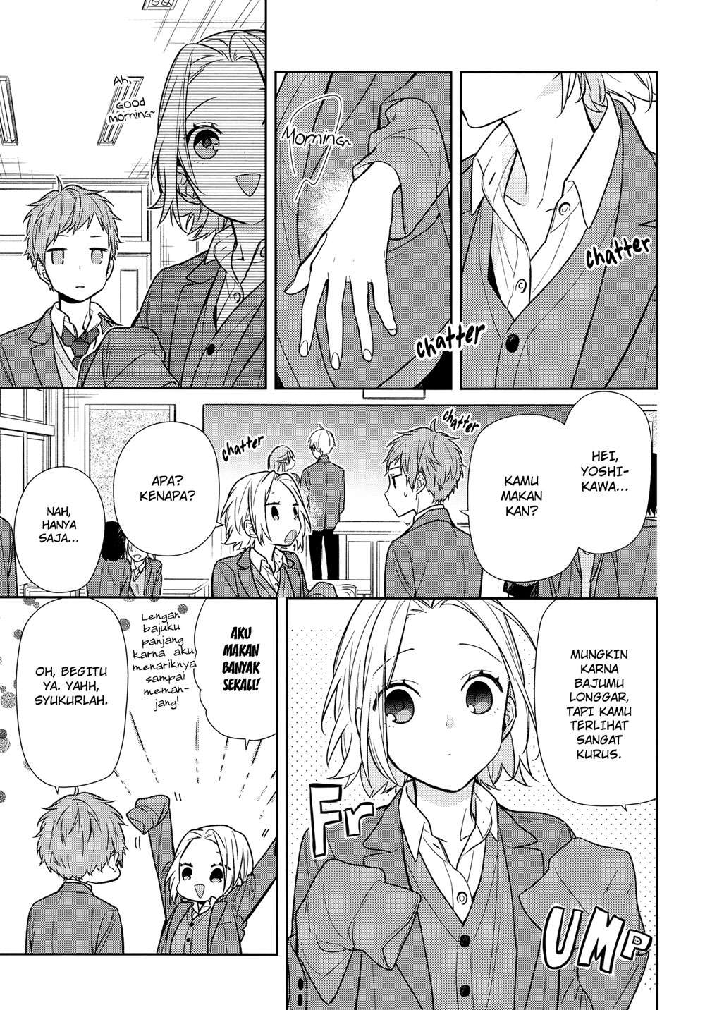 Horimiya chapter 88 halaman 8