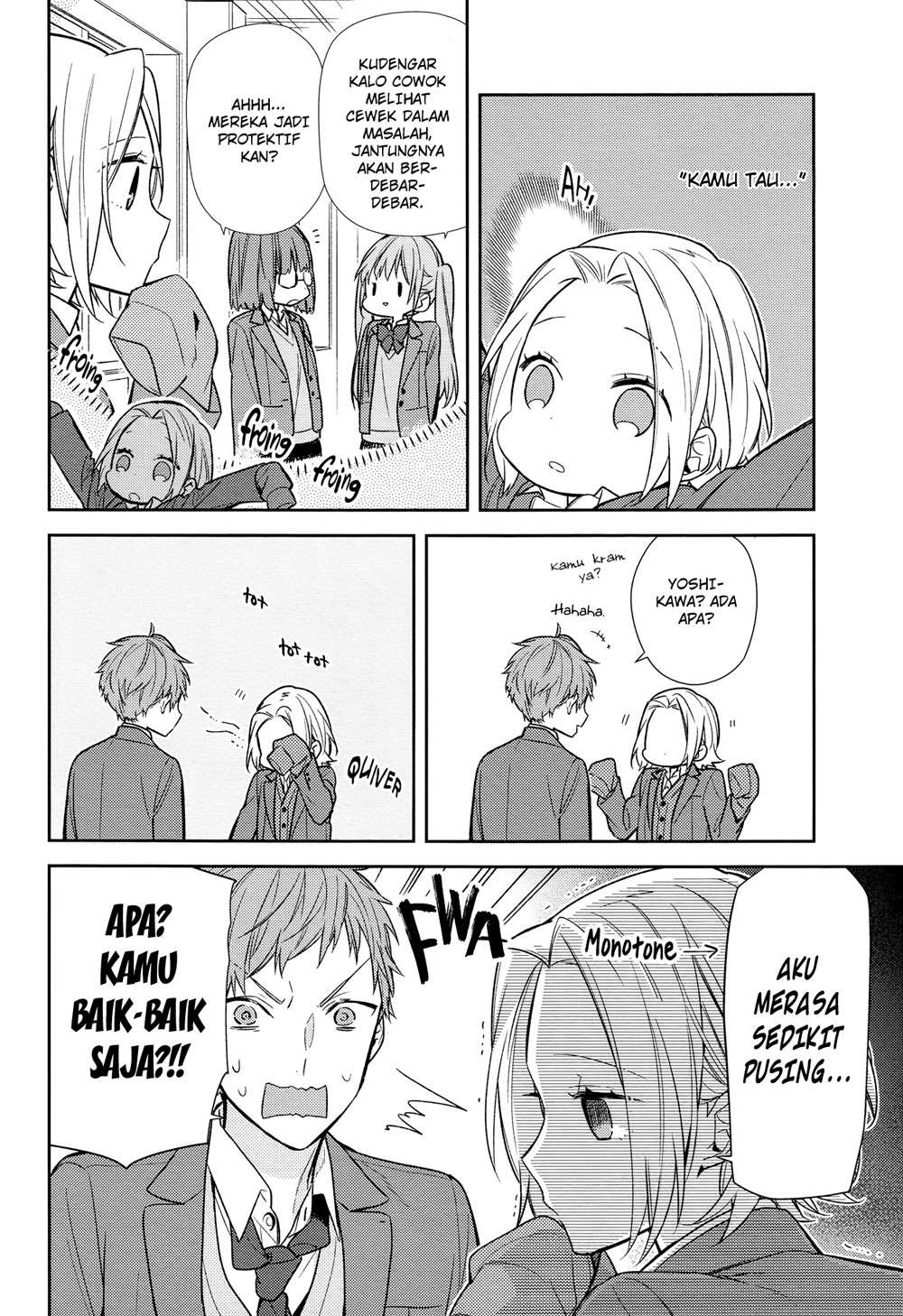 Horimiya chapter 88 halaman 9