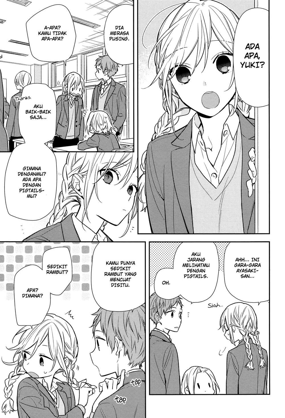 Horimiya chapter 88 halaman 12