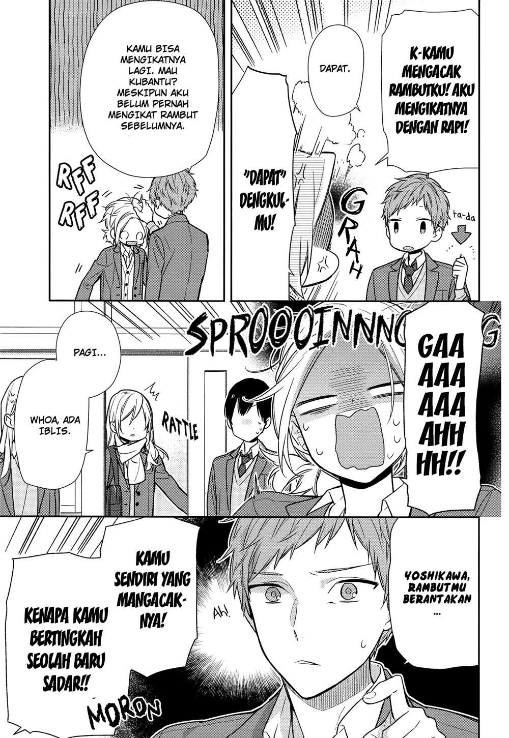 Horimiya chapter 88 halaman 16