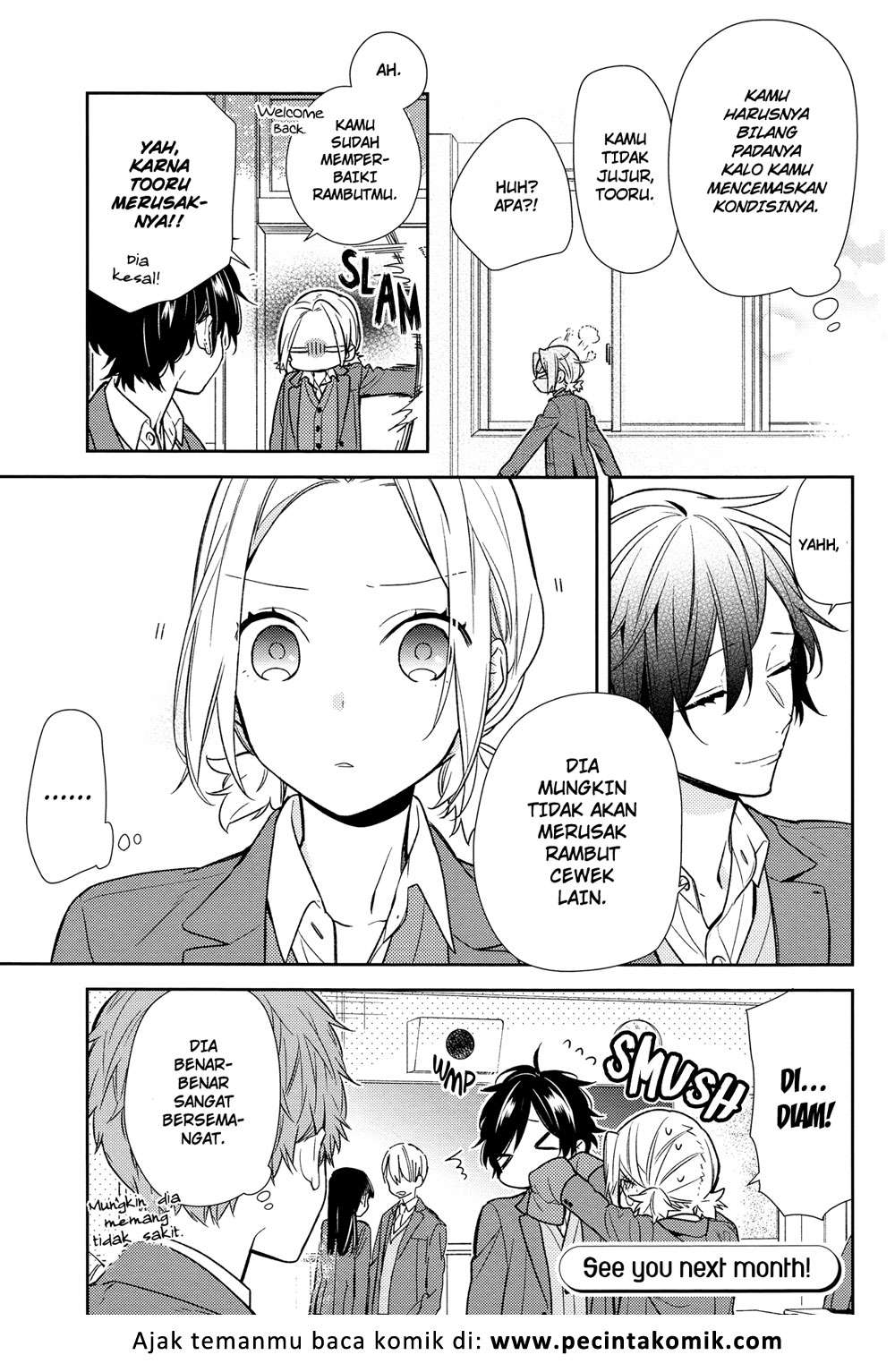 Horimiya chapter 88 halaman 18