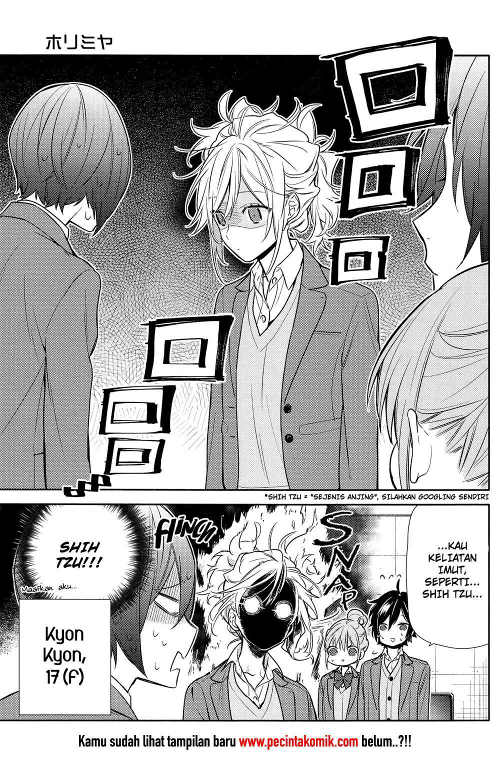 Horimiya Bab 89 halaman 6