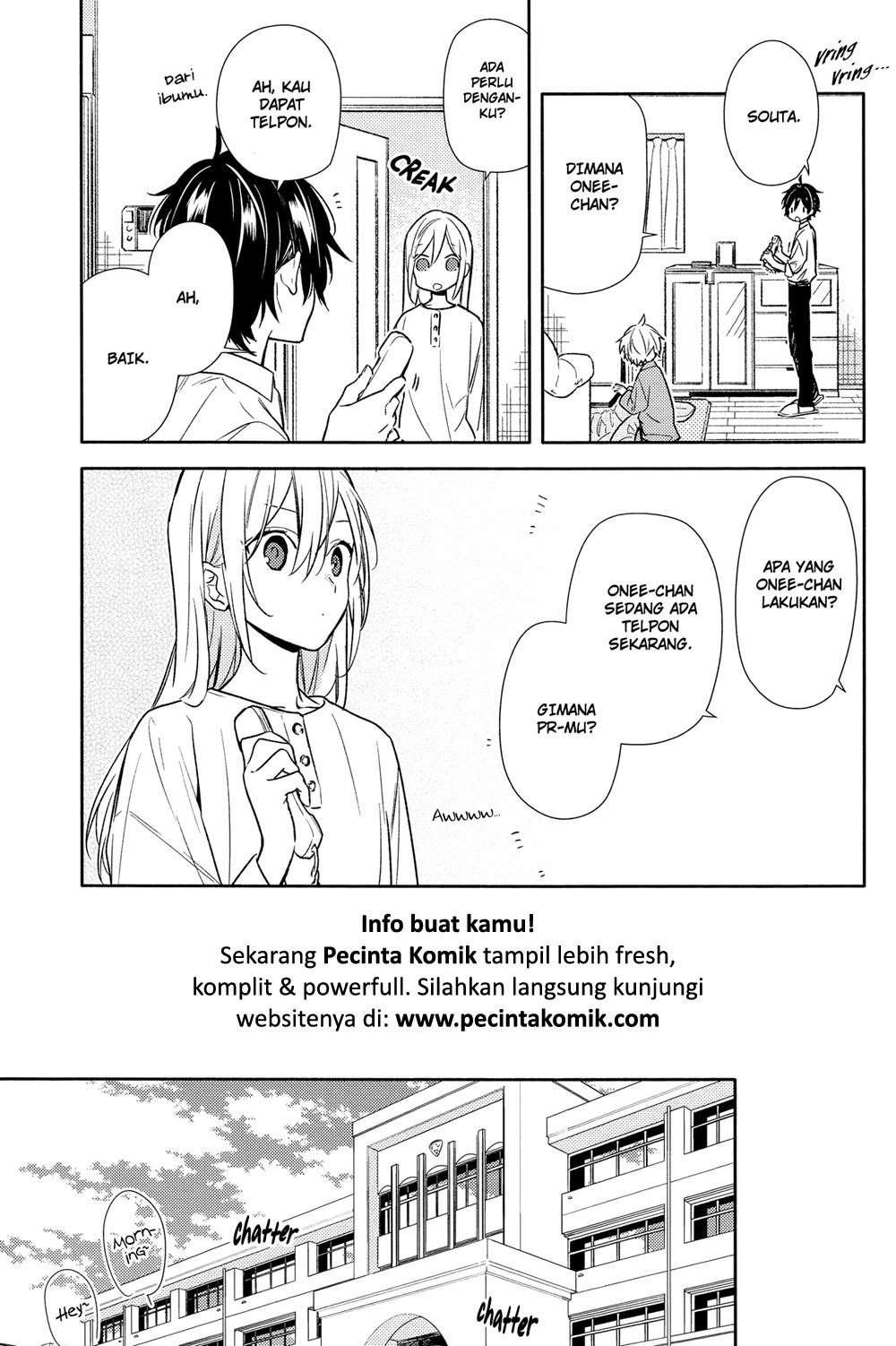 Horimiya Bab 89 halaman 10