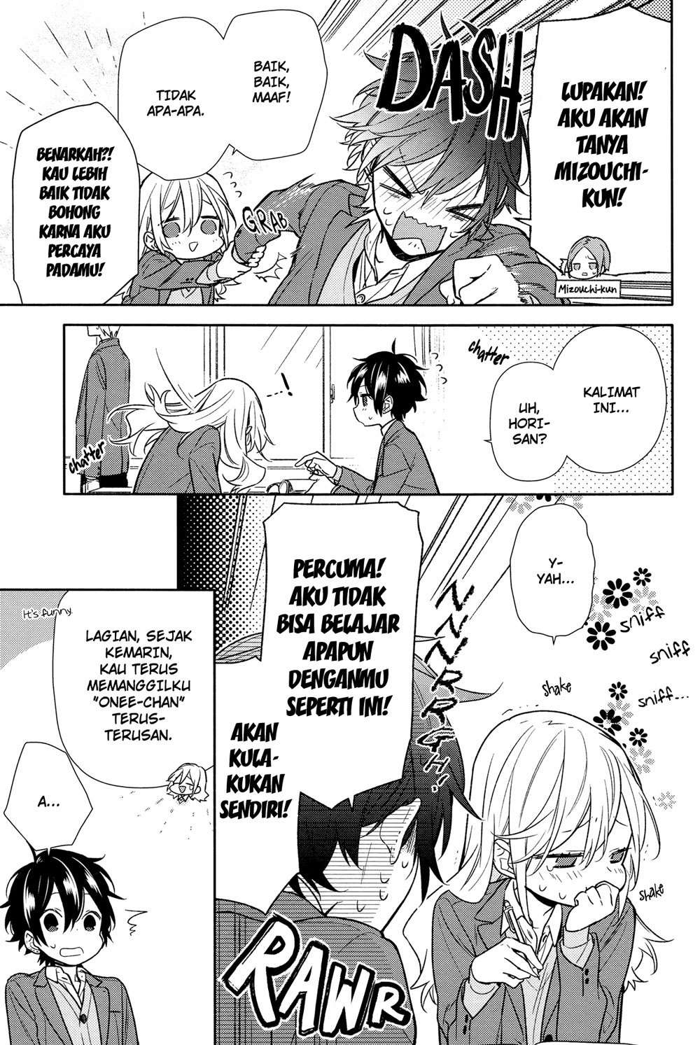 Horimiya Bab 89 halaman 16