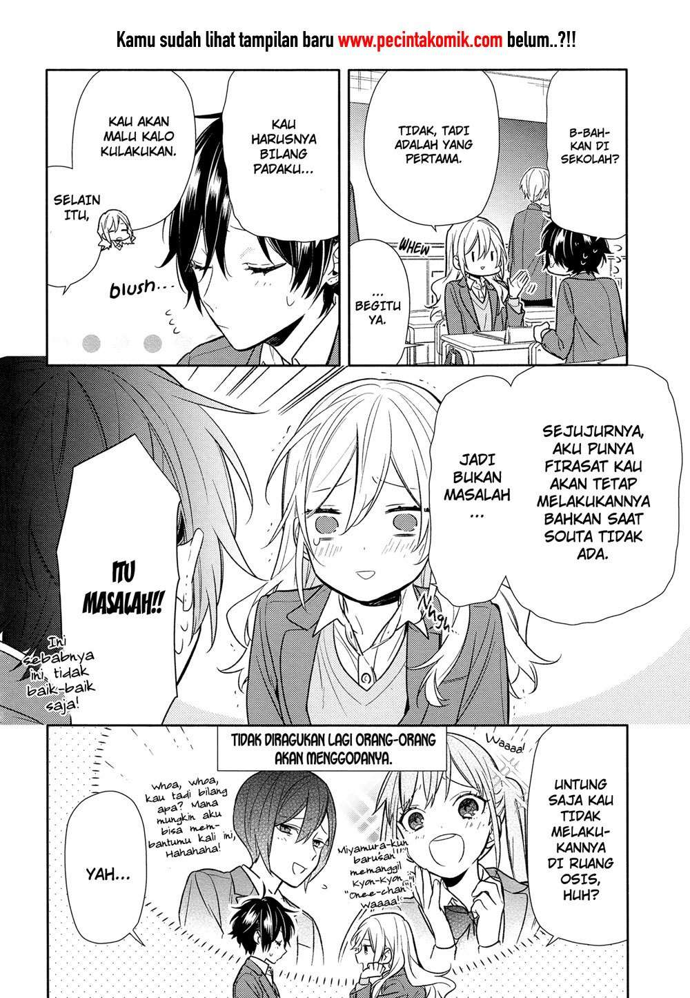 Horimiya Bab 89 halaman 17