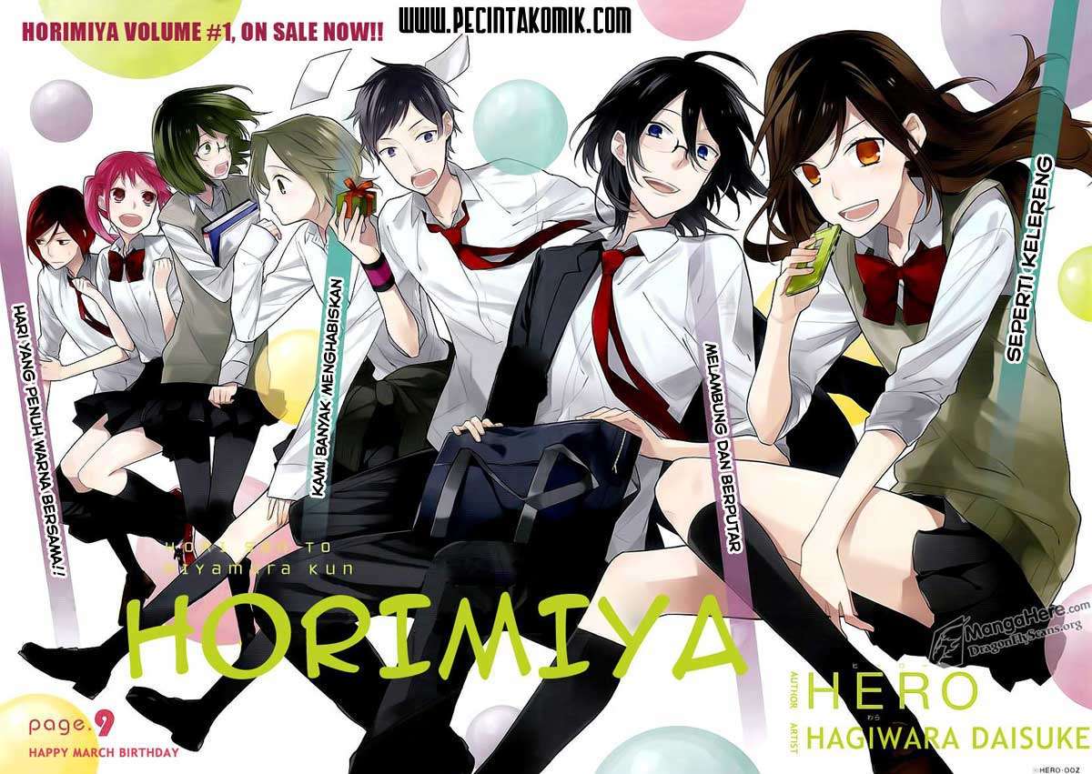 Horimiya chapter 9 halaman 3
