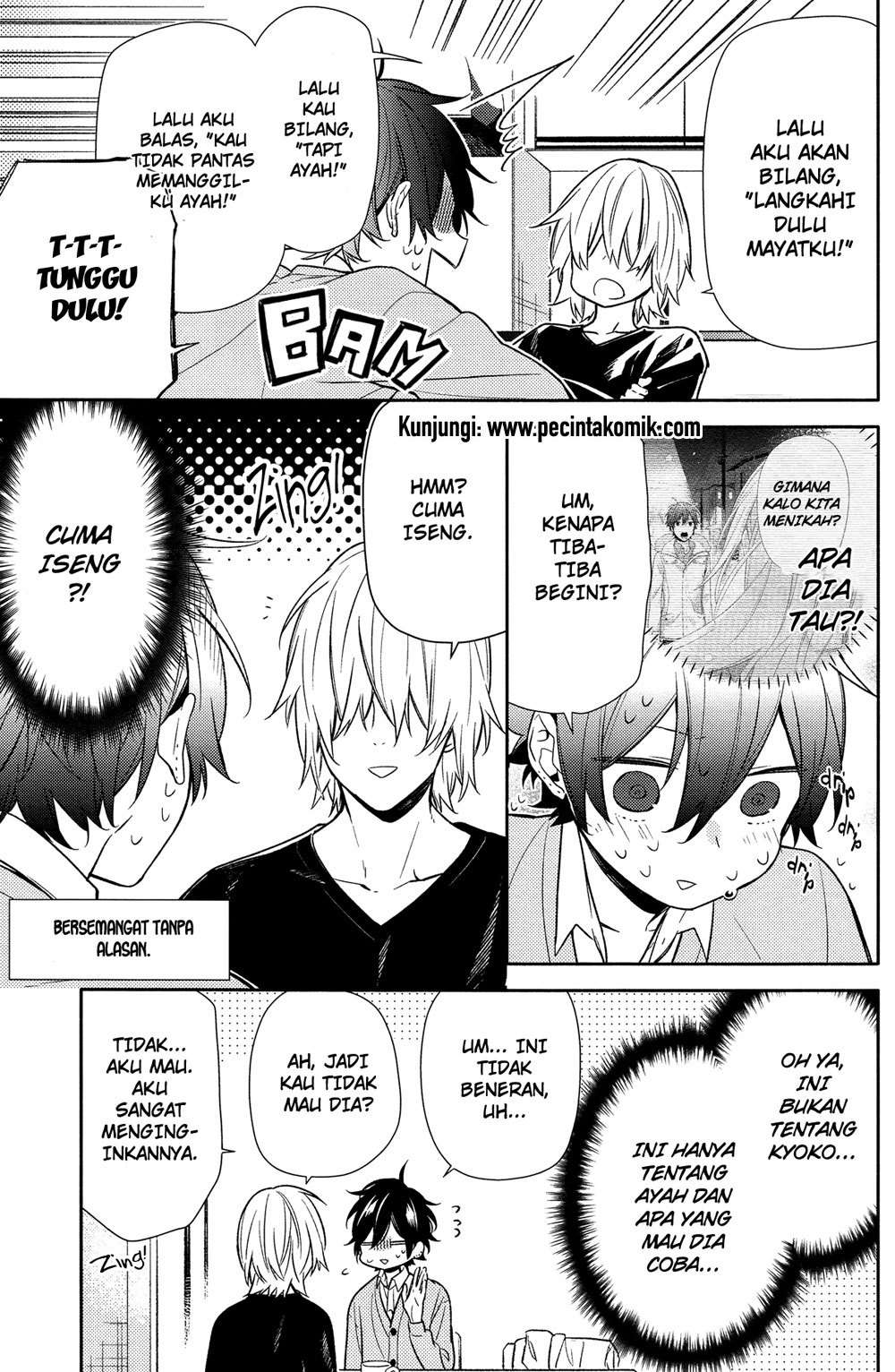 Horimiya chapter 90 halaman 4