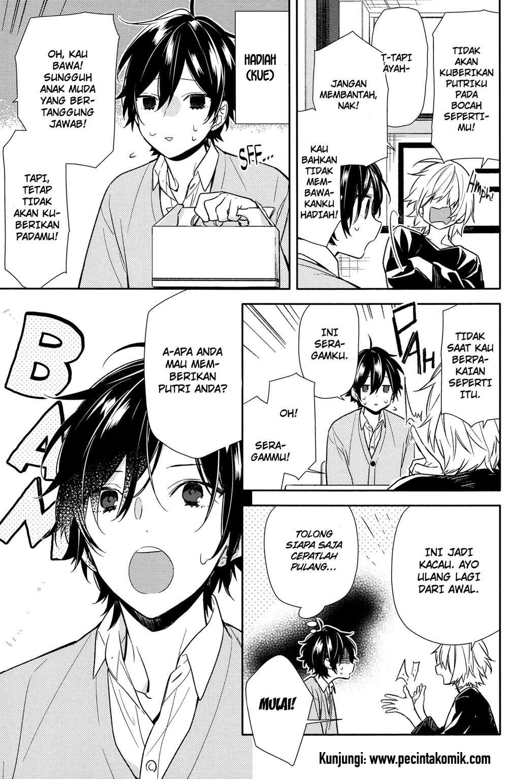 Horimiya chapter 90 halaman 6