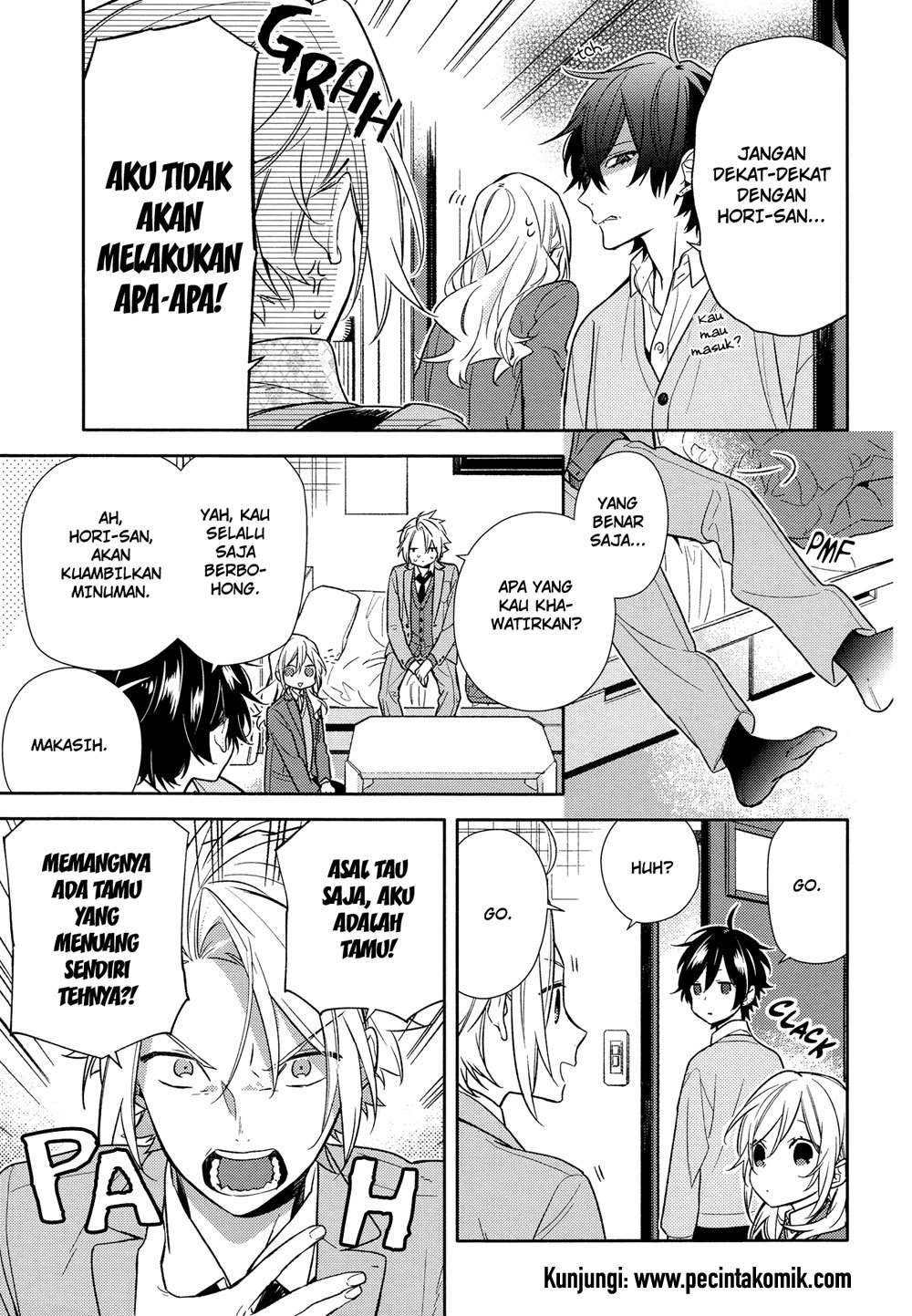 Horimiya chapter 90 halaman 10