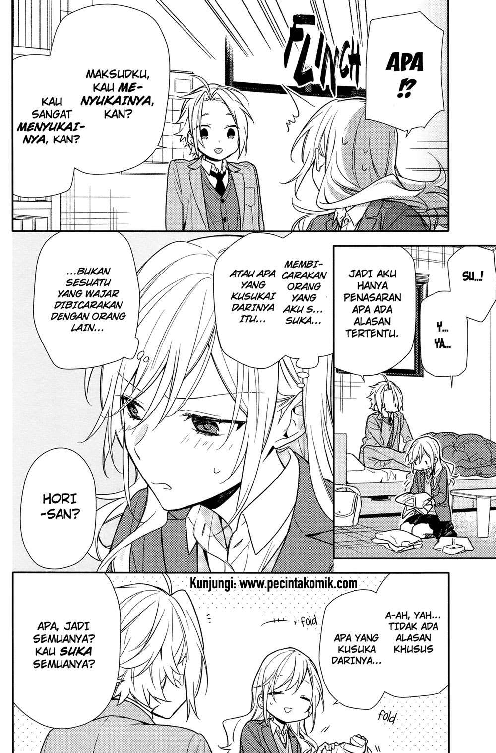 Horimiya chapter 90 halaman 13