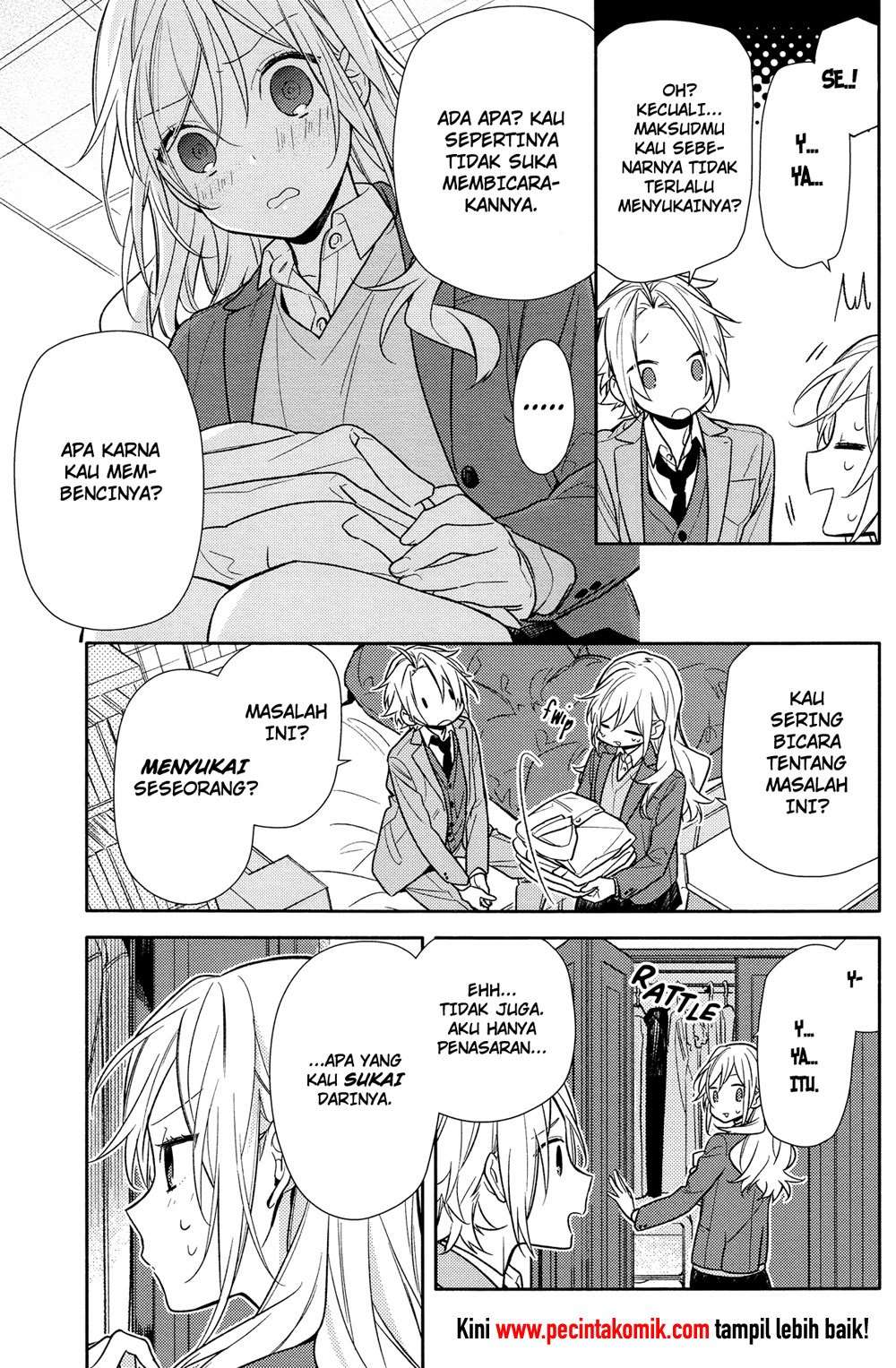 Horimiya chapter 90 halaman 14
