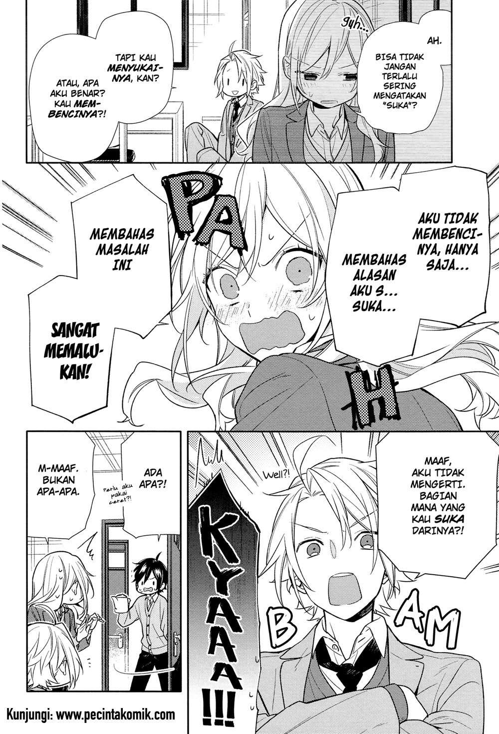 Horimiya chapter 90 halaman 15