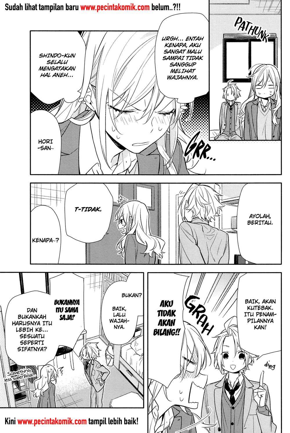 Horimiya chapter 90 halaman 16