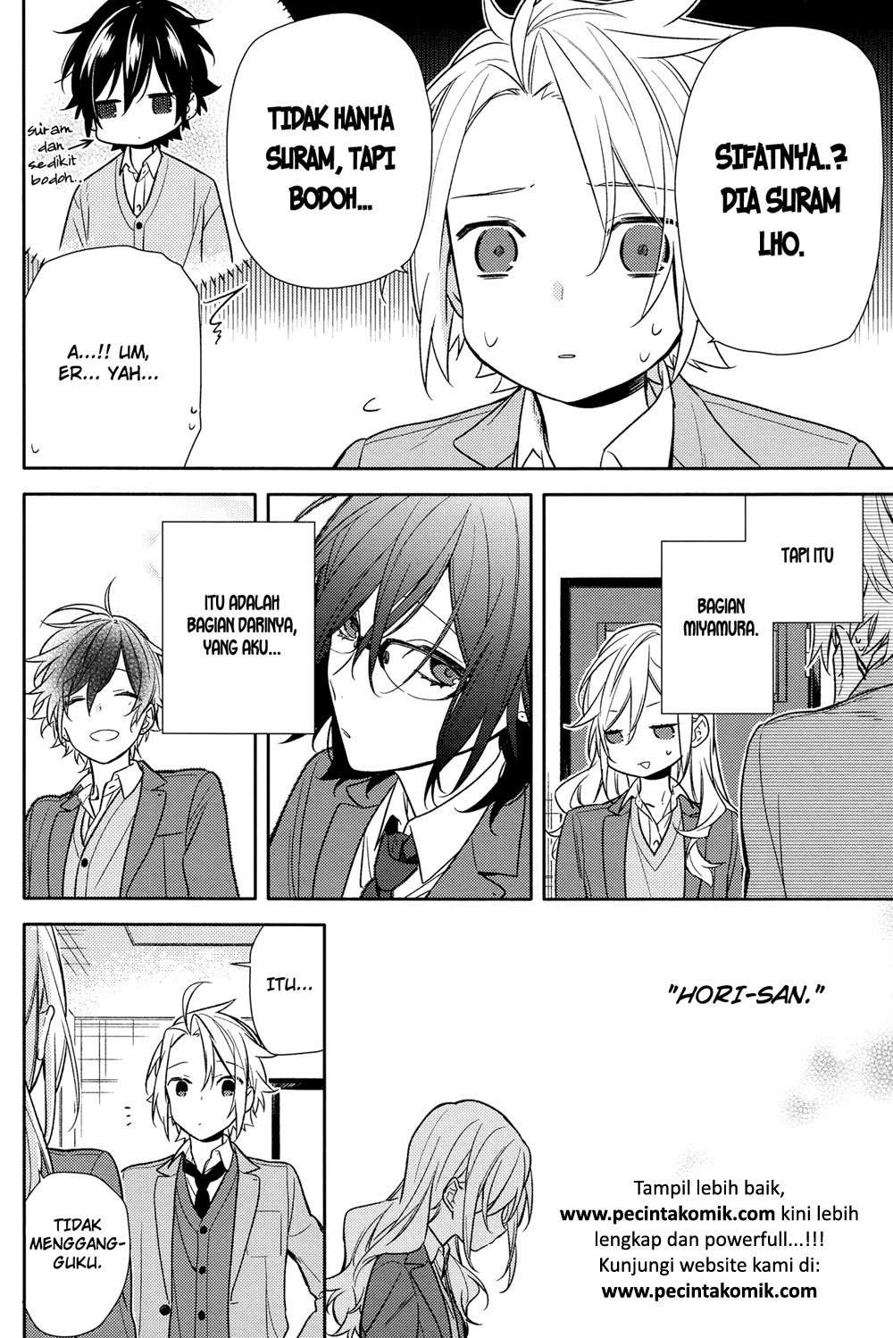 Horimiya chapter 90 halaman 17