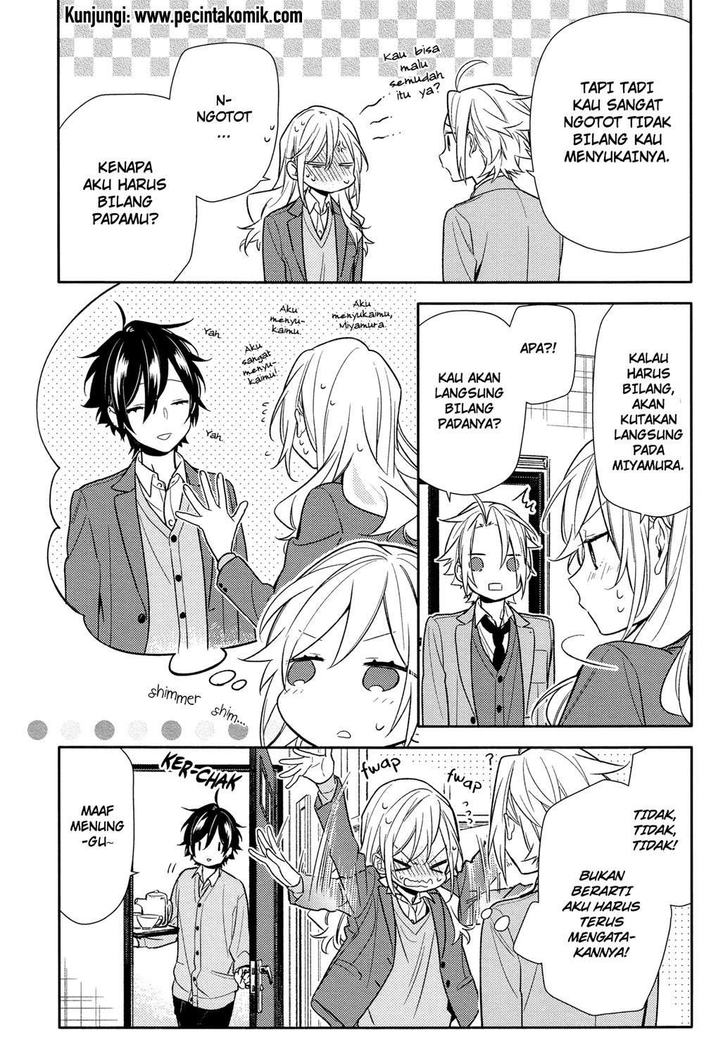 Horimiya chapter 90 halaman 21