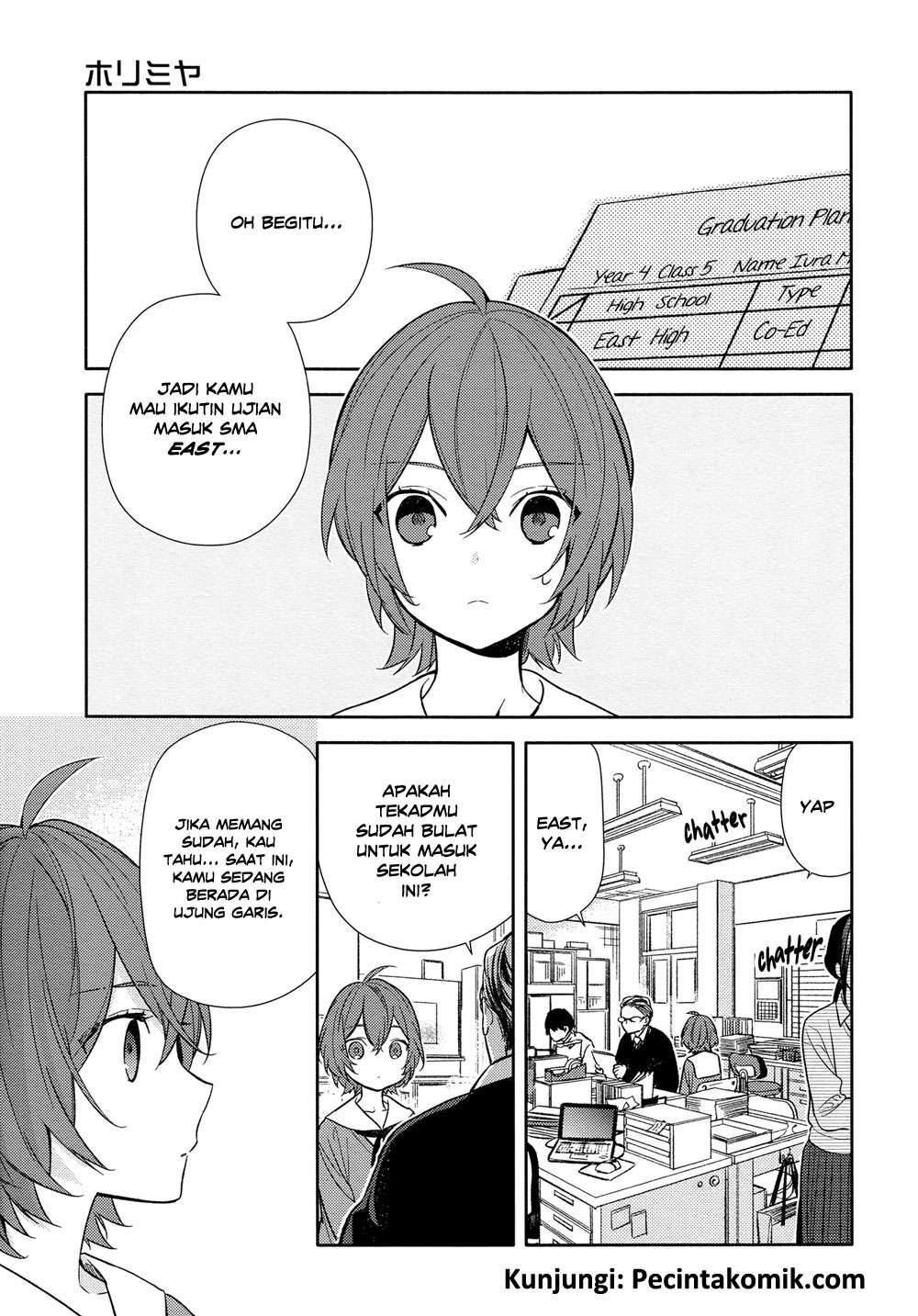 Horimiya Bab 91 halaman 6