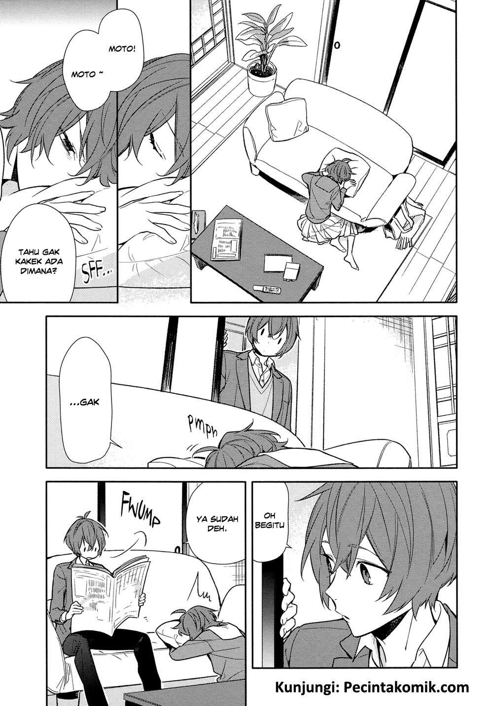 Horimiya Bab 91 halaman 8