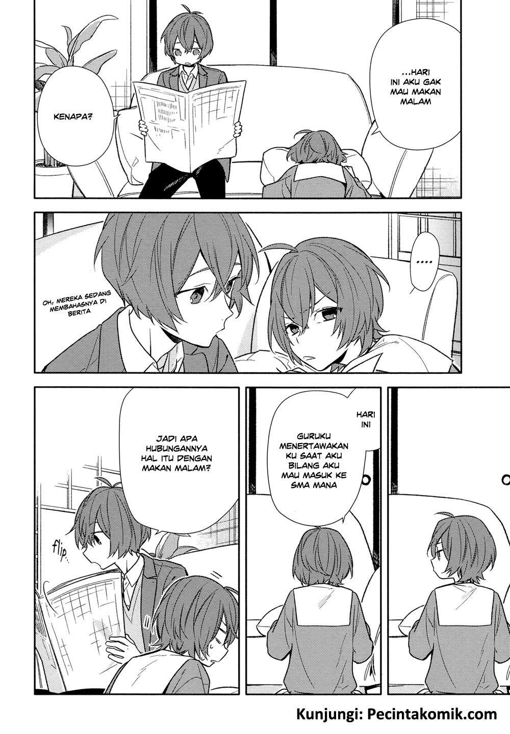 Horimiya Bab 91 halaman 9