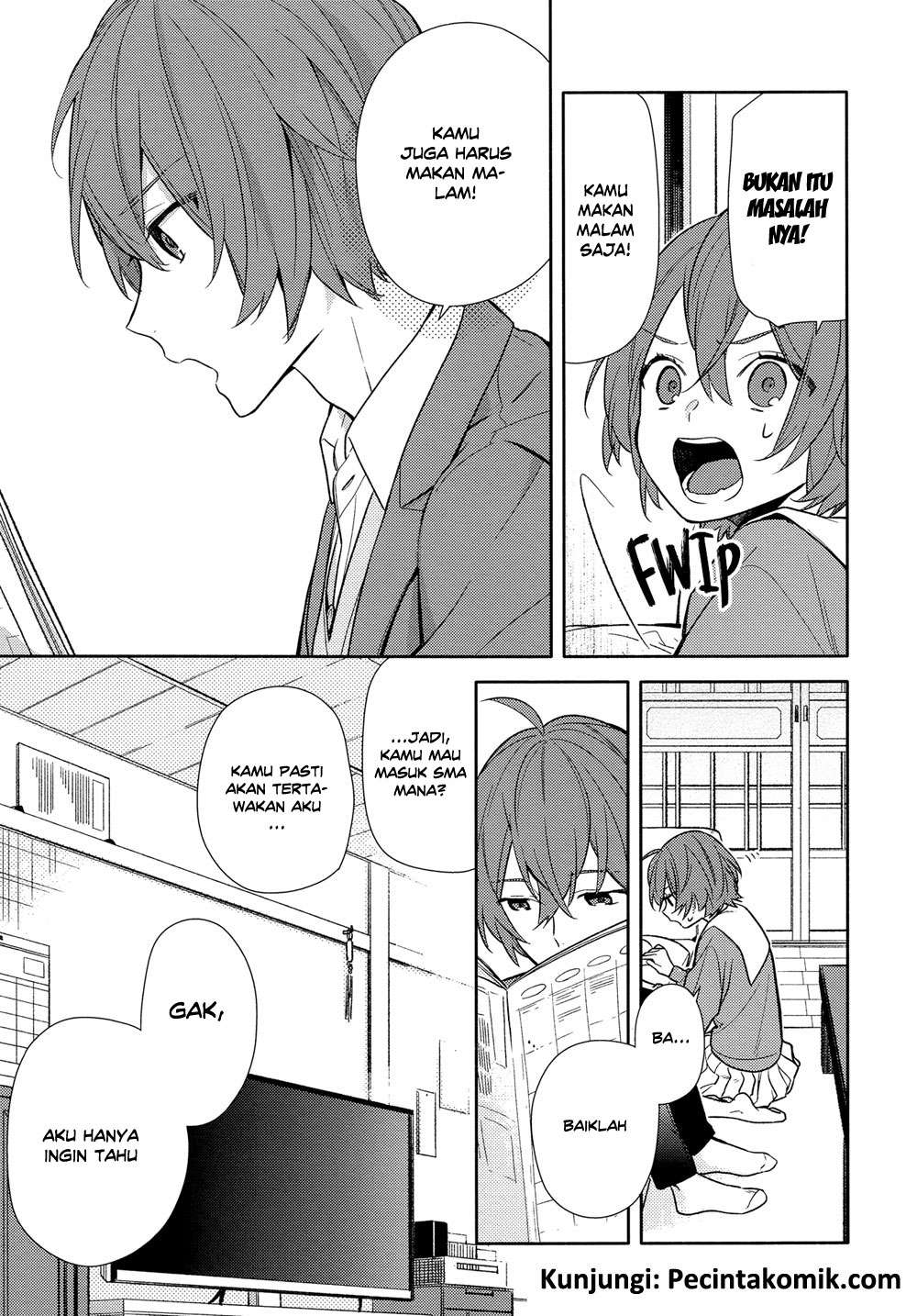 Horimiya Bab 91 halaman 10