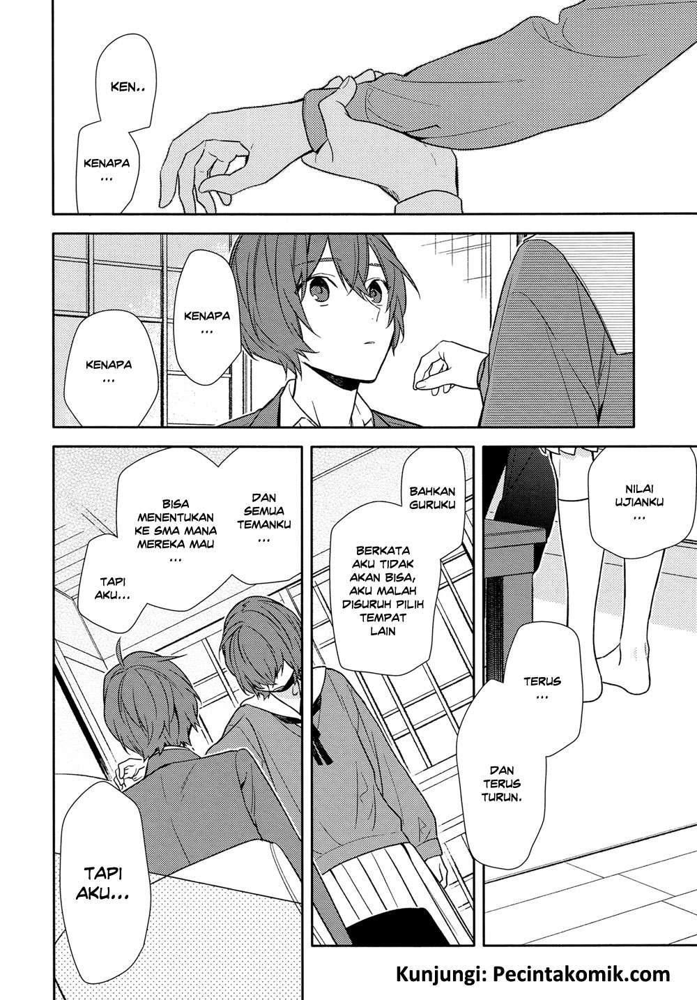 Horimiya Bab 91 halaman 15