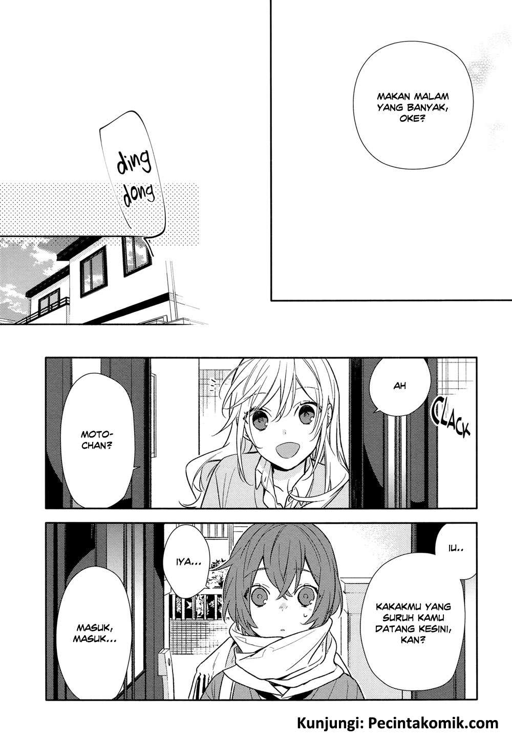 Horimiya Bab 91 halaman 18
