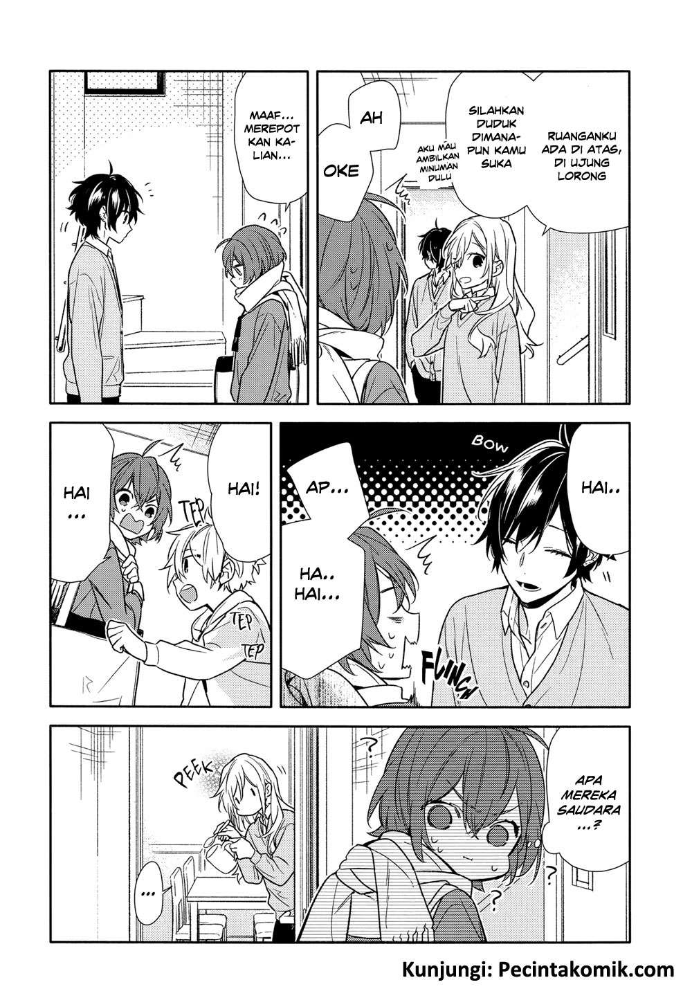 Horimiya Bab 91 halaman 19