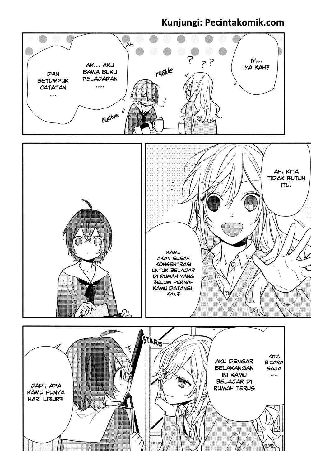 Horimiya Bab 91 halaman 23