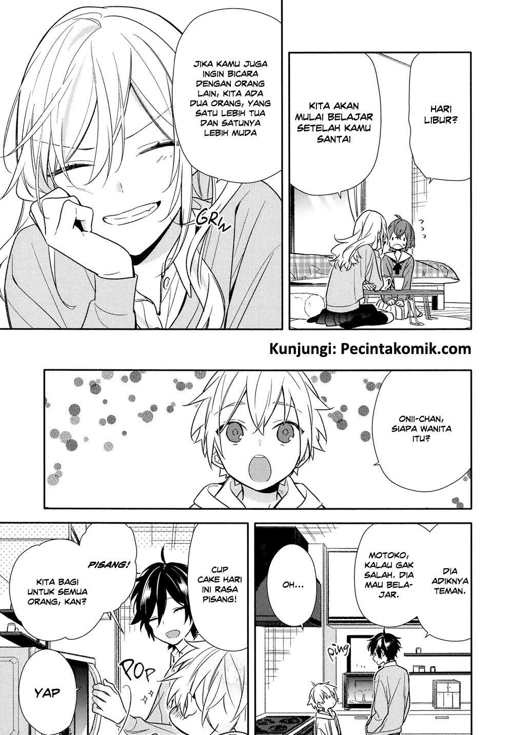 Horimiya Bab 91 halaman 24
