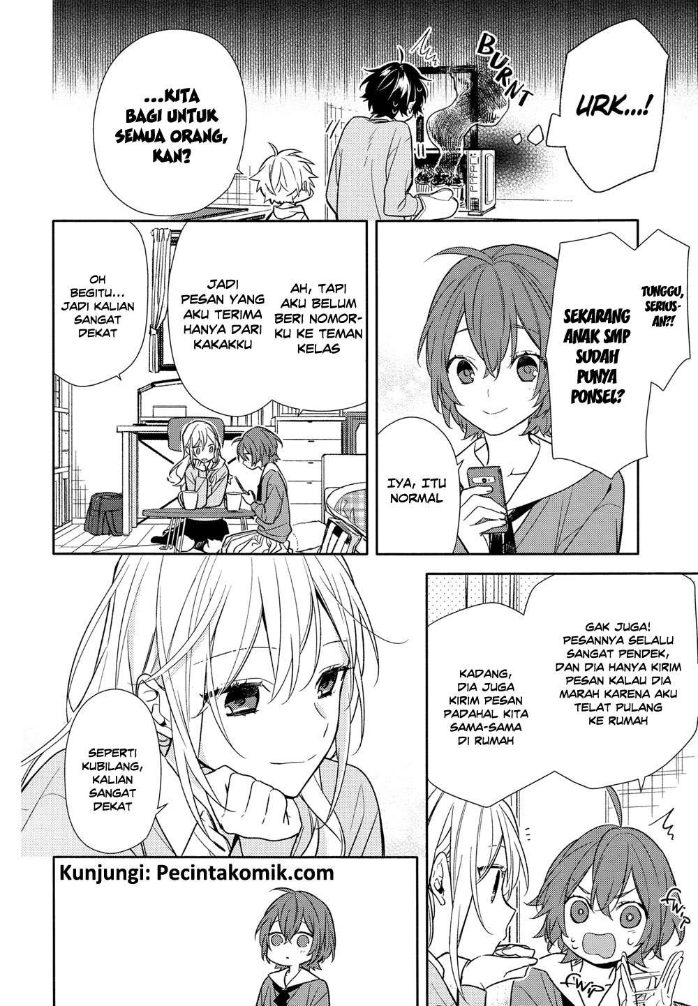 Horimiya Bab 91 halaman 25