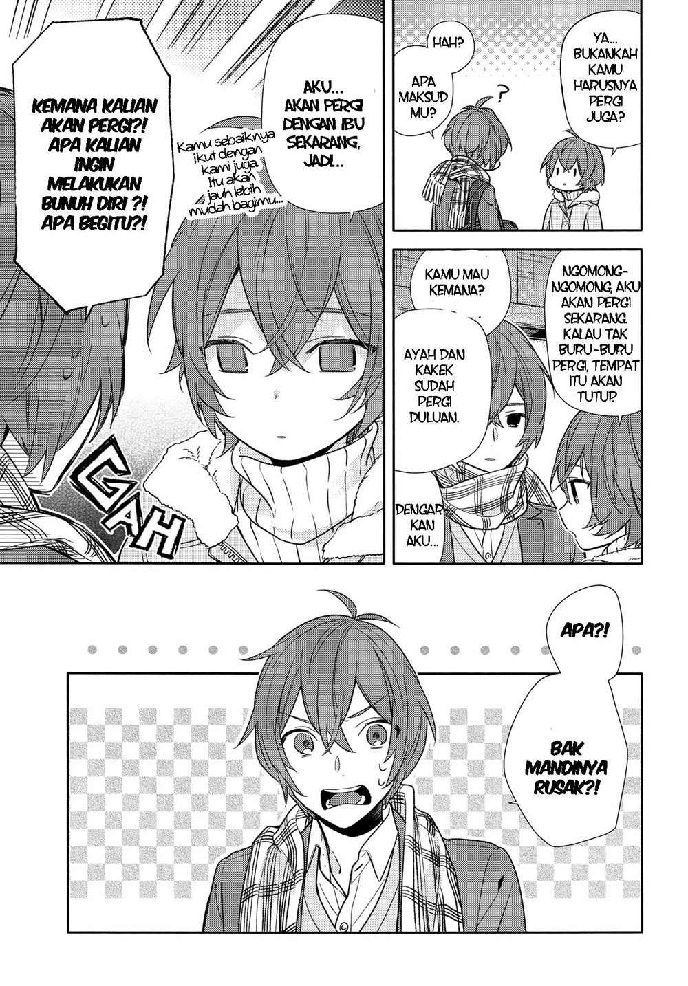 Horimiya Bab 92 halaman 6