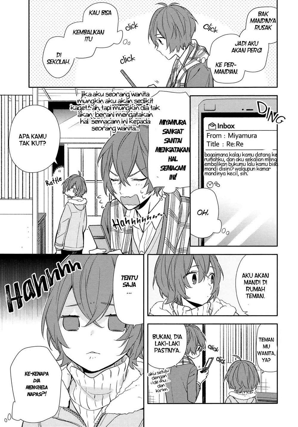 Horimiya Bab 92 halaman 8