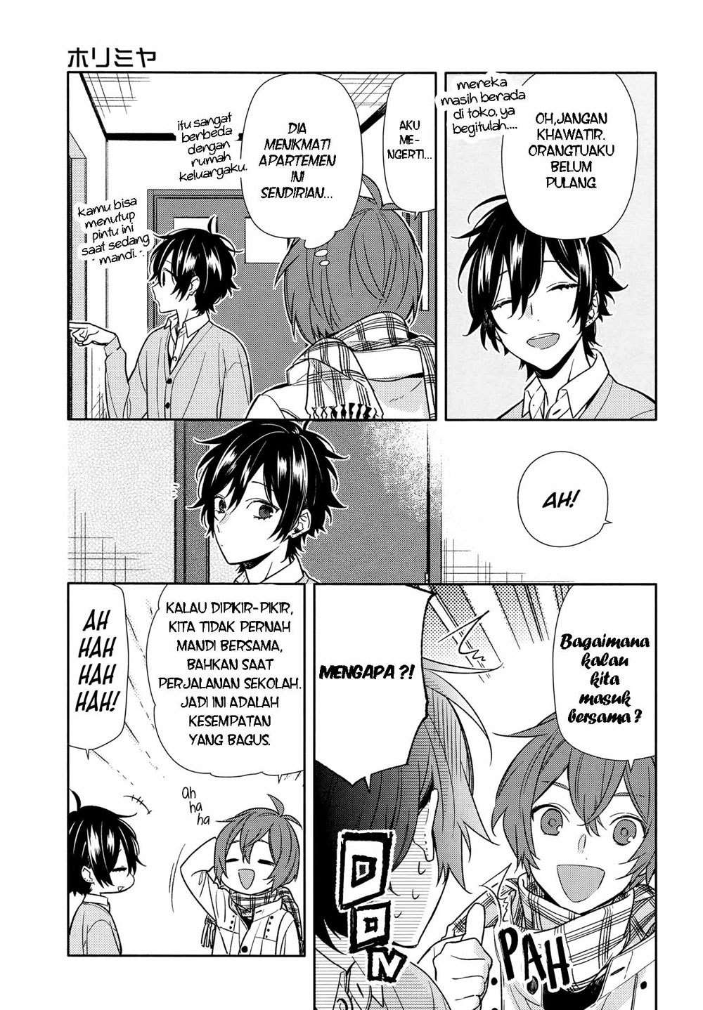 Horimiya Bab 92 halaman 10