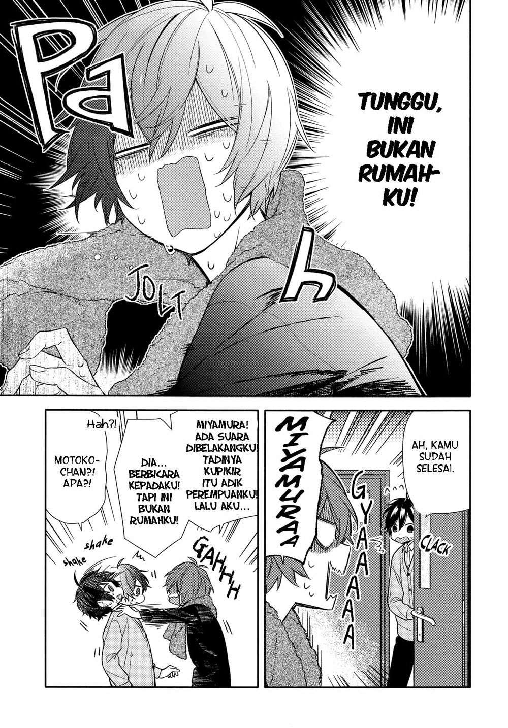 Horimiya Bab 92 halaman 16