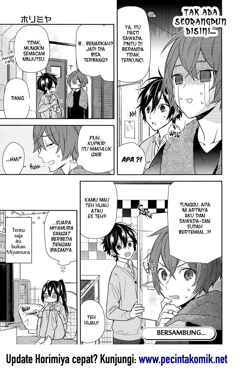 Horimiya Bab 92 halaman 18