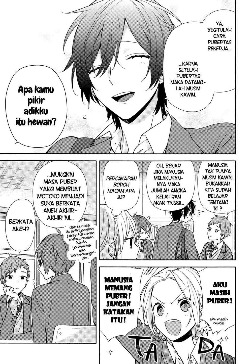 Horimiya chapter 93 halaman 12
