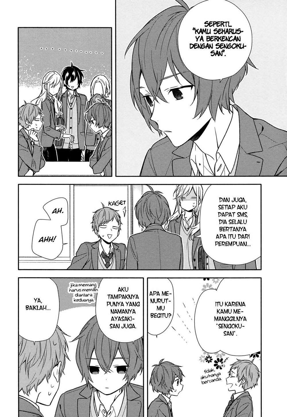 Horimiya chapter 93 halaman 13