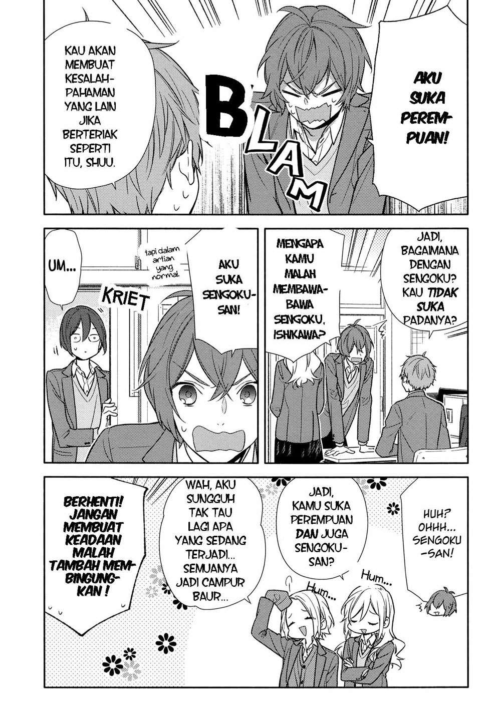 Horimiya chapter 93 halaman 16